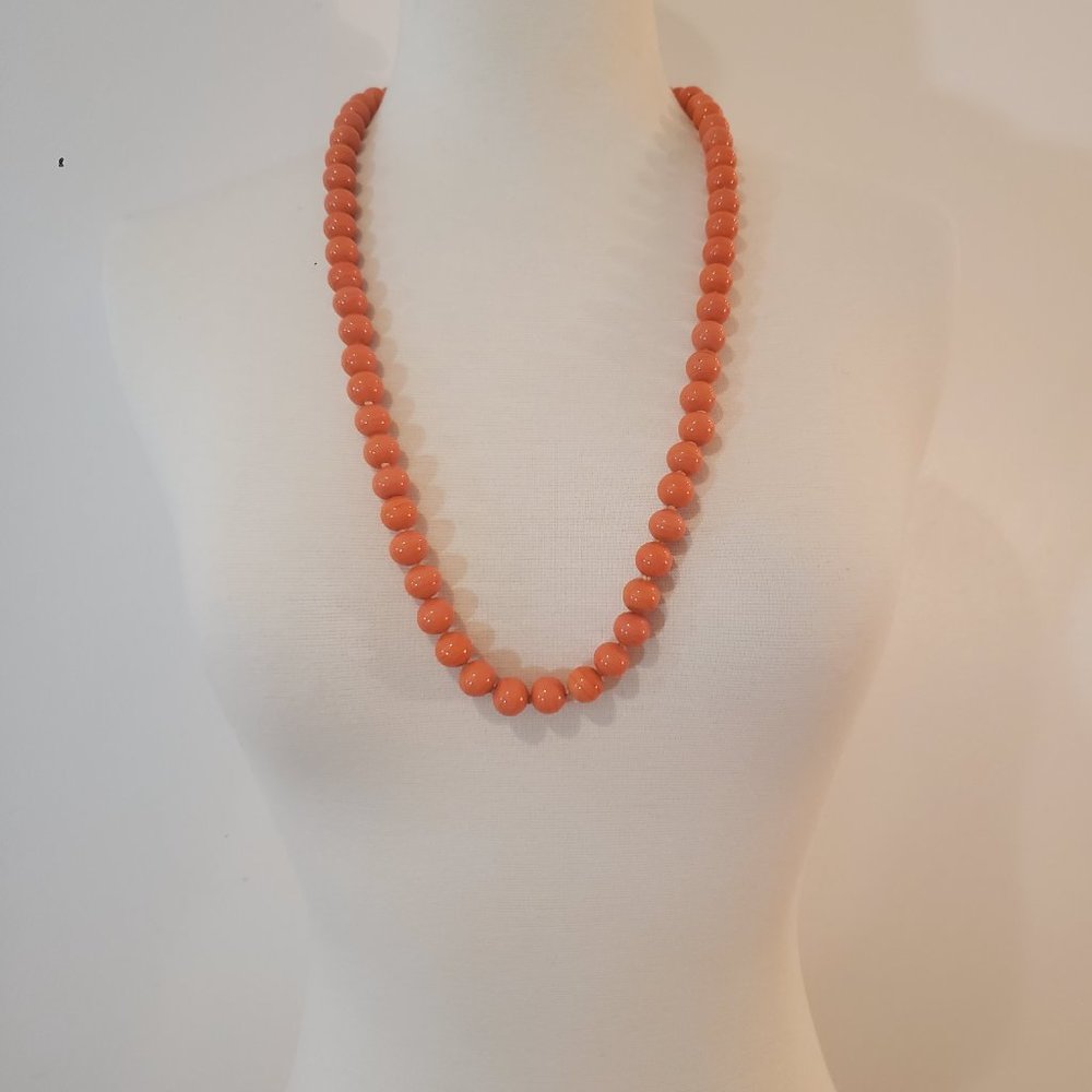 Coral Orange Necklace - Picture 9 of 9